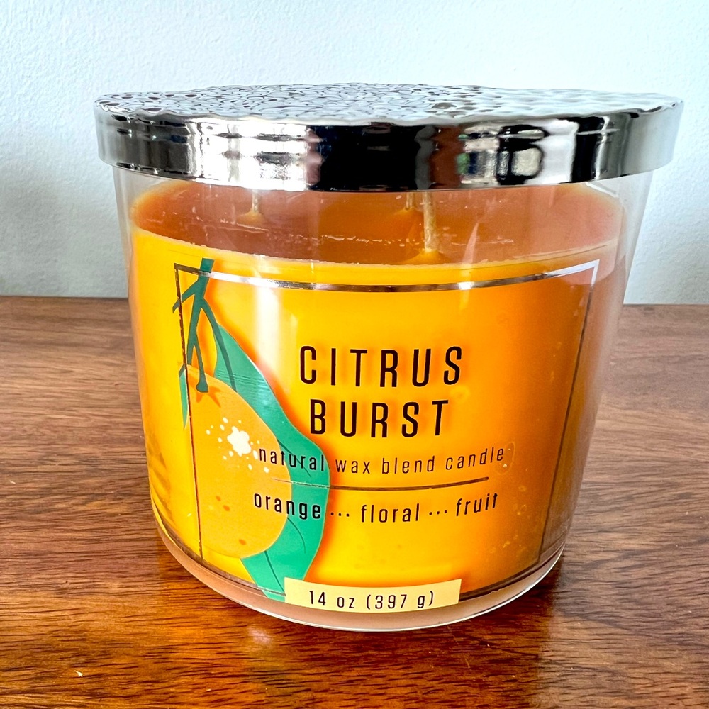 Kirkland’s Home Citrus Burst Orange Candle